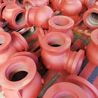 वाल्व और पंप उद्योग के लिए कास्ट आयरन बॉल वाल्व बॉडी धातु कास्टिंग पंप पार्ट्स